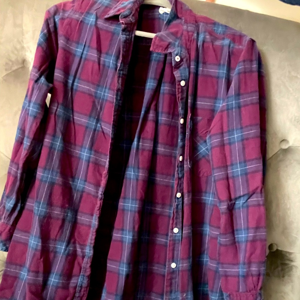 Flannel button up